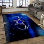nfl dallas cowboy football team logo sport carpet rectangle area rug for living room home room decor dark room dacb56