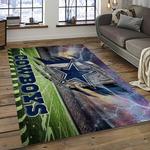 nfl dallas cowboy football team logo sport carpet rectangle area rug for living room home room decor dark room dacb57
