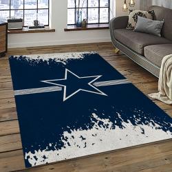 NFL Dallas Cowboy Football Team Logo Sport Carpet Rectangle Area Rug For Living Room Home Room Decor DACB60