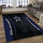 nfl dallas cowboy football team logo sport carpet rectangle area rug for living room home room decor dark room dacb63