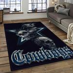 nfl dallas cowboy football team logo sport carpet rectangle area rug for living room home room decor dark room dacb9