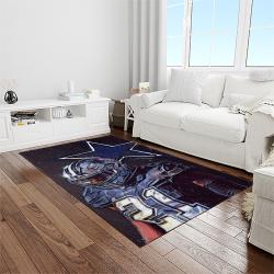 nfl dallas cowboy football team logo sport carpet rectangle area rug for living room home room decor light room dacb21