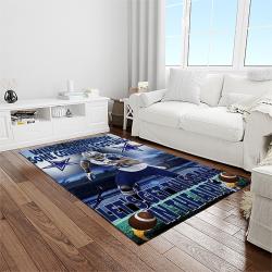 nfl dallas cowboy football team logo sport carpet rectangle area rug for living room home room decor light room dacb50