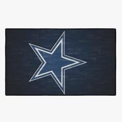 nfl dallas cowboy football team logo sport carpet rectangle area rug home decor dcb1