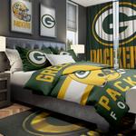 nfl green bay packers football team logo sport bedroom set home decor gbpc1