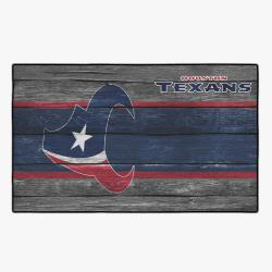 nfl houston texans football team logo sport carpet rectangle area rug home decor htta1