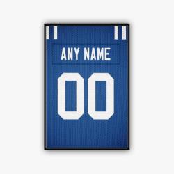 nfl indianapolis colts football team logo sport canvas home decor idac1001