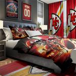 nfl kansas city chiefs football team logo sport bedroom set home decor kccf1
