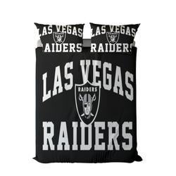 nfl las vegas raiders football team logo sport bedding set home decor lar4