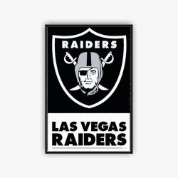 nfl las vegas raiders football team logo sport canvas home decor lar2002