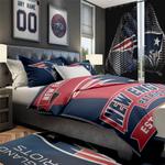 nfl new england patriots football team logo sport bedroom set home decor nepr1