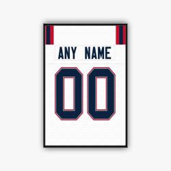 nfl new england patriots football team logo sport canvas home decor nepr1002