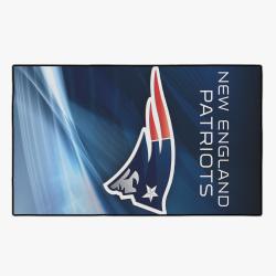 nfl new england patriots football team logo sport carpet rectangle area rug home decor nepr1