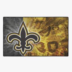 nfl new orleans saints football team logo sport carpet rectangle area rug home decor nost1