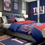 nfl new york giants football team logo sport bedroom set home decor nygi1