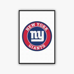 nfl new york giants football team logo sport canvas home decor nygi1001