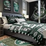 nfl new york jets football team logo sport bedroom set home decor nykj1