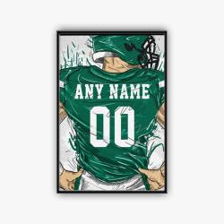 nfl new york jets football team logo sport canvas home decor nykj1002