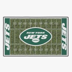 nfl new york jets football team logo sport carpet rectangle area rug home decor nykj1