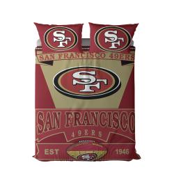 nfl san francisco 49ers football team logo sport bedding set home decor sfer1