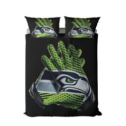nfl seattle seahawks football team logo sport bedding set home decor sesa1