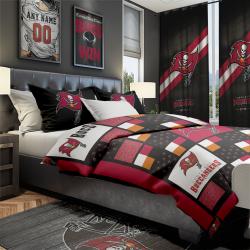 NFL Tampa Bay Buccaneers Football Team Bedroom Set Duvet Cover Area Rug Canvas Print TPBB1