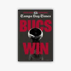 nfl tampa bay buccaneers football team logo sport canvas home decor tpbb1002