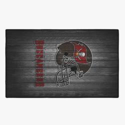 nfl tampa bay buccaneers football team logo sport carpet rectangle area rug home decor tpbb1