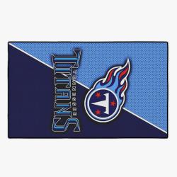 nfl tennessee titans football team logo sport carpet rectangle area rug home decor tett1