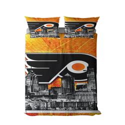 nhl philadelphia flyers hockey team logo sport bedding set home decor pldf1