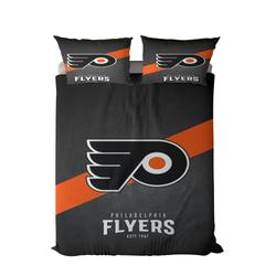 nhl philadelphia flyers hockey team logo sport bedding set home decor pldf4