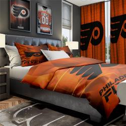 NHL Philadelphia Flyers Hockey Team Bedroom Set Duvet Cover Area Rug Canvas Print PLDF3