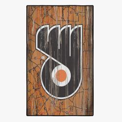 nhl philadelphia flyers hockey team logo sport carpet rectangle area rug home decor pldf3