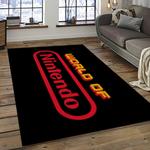 nintendo game carpet rectangle area rug for living room home room decor gift for friends dark room ntd15