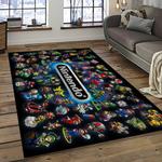 nintendo game carpet rectangle area rug for living room home room decor gift for friends dark room ntd21