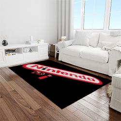 nintendo game carpet rectangle area rug for living room home room decor gift for friends light room ntd17