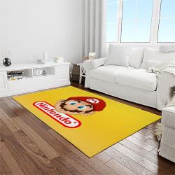 nintendo game carpet rectangle area rug for living room home room decor gift for friends light room ntd18