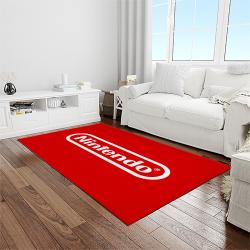 nintendo game carpet rectangle area rug for living room home room decor gift for friends light room ntd40