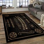 ouija board game carpet rectangle area rug for living room home room decor gift for friends dark room oba1