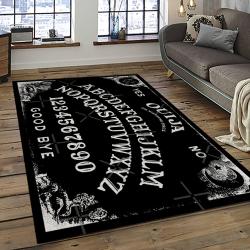 Ouija Board Game Carpet Rectangle Area Rug For Living Room Home Room Decor Gift For Friends OBA24