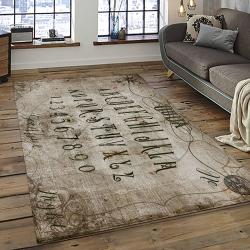 Ouija Board Game Carpet Rectangle Area Rug For Living Room Home Room Decor Gift For Friends OBA7