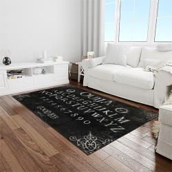 ouija board game carpet rectangle area rug for living room home room decor gift for friends light room oba12