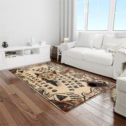 ouija board game carpet rectangle area rug for living room home room decor gift for friends light room oba19