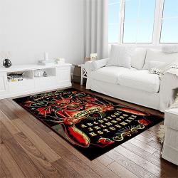 ouija board game carpet rectangle area rug for living room home room decor gift for friends light room oba27