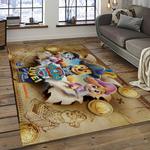 paw patrol cartoon carpet rectangle area rug for living room home room decor gift for friends dark room ppa11