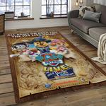 paw patrol cartoon carpet rectangle area rug for living room home room decor gift for friends dark room ppa12