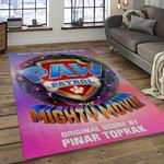 paw patrol cartoon carpet rectangle area rug for living room home room decor gift for friends dark room ppa15