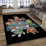 paw patrol cartoon carpet rectangle area rug for living room home room decor gift for friends dark room ppa21