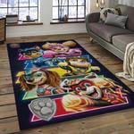 paw patrol cartoon carpet rectangle area rug for living room home room decor gift for friends dark room ppa25