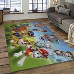 paw patrol cartoon carpet rectangle area rug for living room home room decor gift for friends dark room ppa36